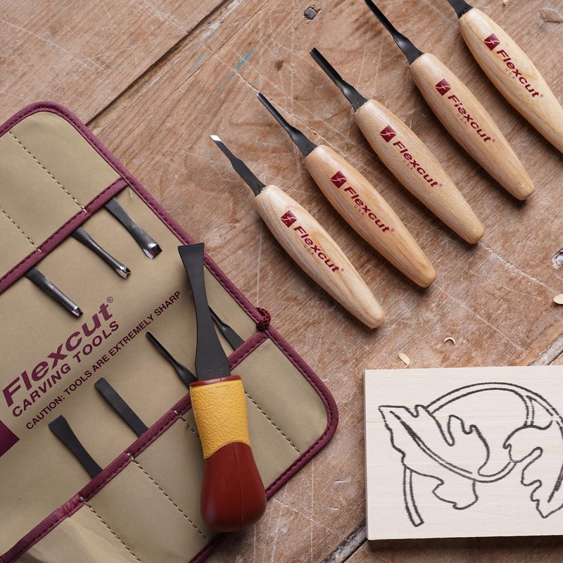 Flexcut 5 3mm Mixed Profile Micro Tool Set (MT930) - Image 5